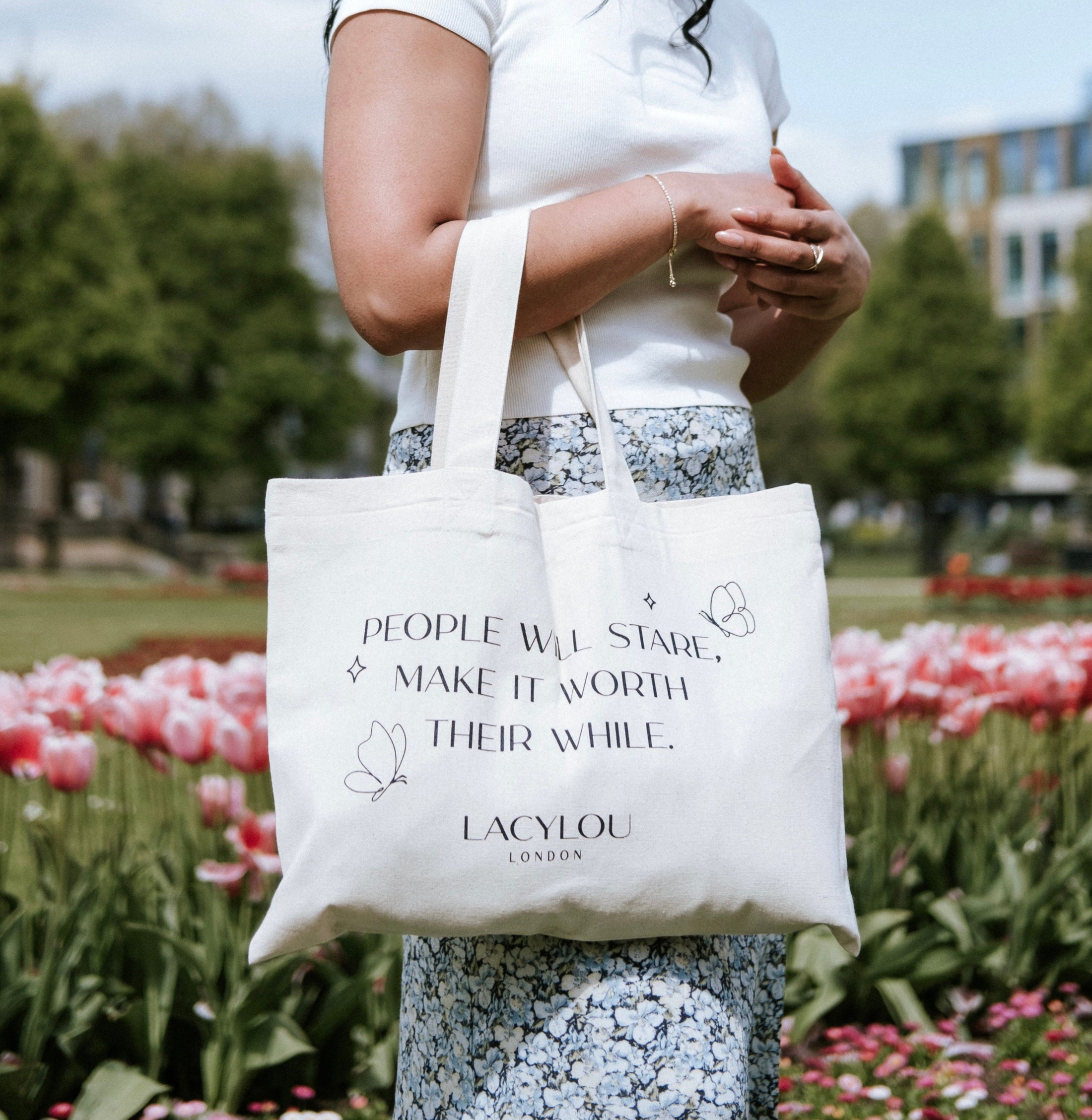 Canvas Shopper Tote - Natural