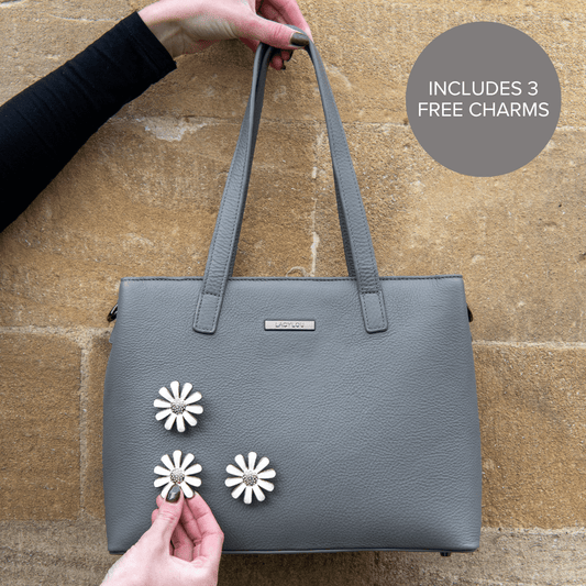 GIGI MINI TOTE - DOVE GREY