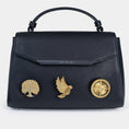 Load image into Gallery viewer, LouLou (2nd Edition) Handbag - Midnight Black
