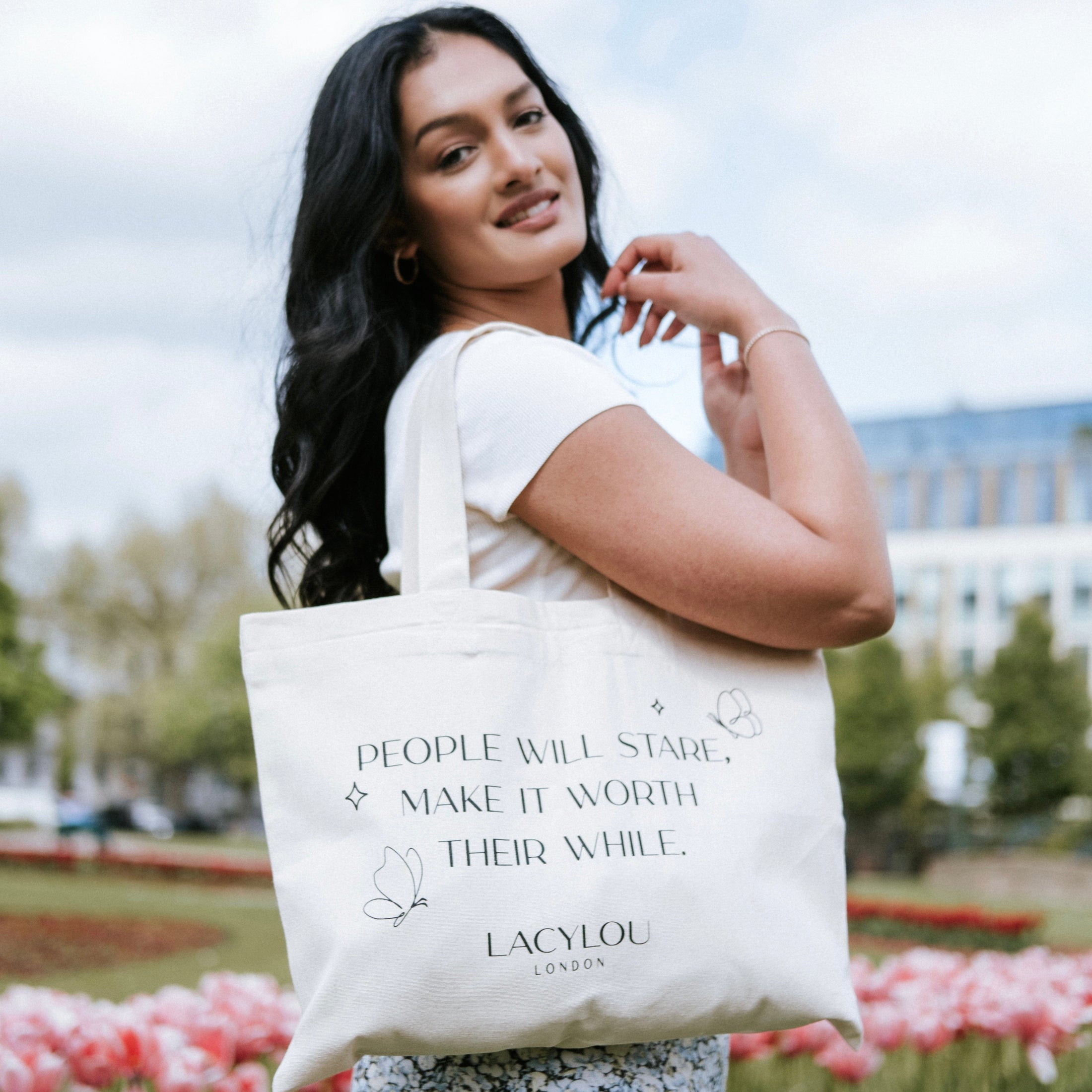 CANVAS SHOPPER TOTE