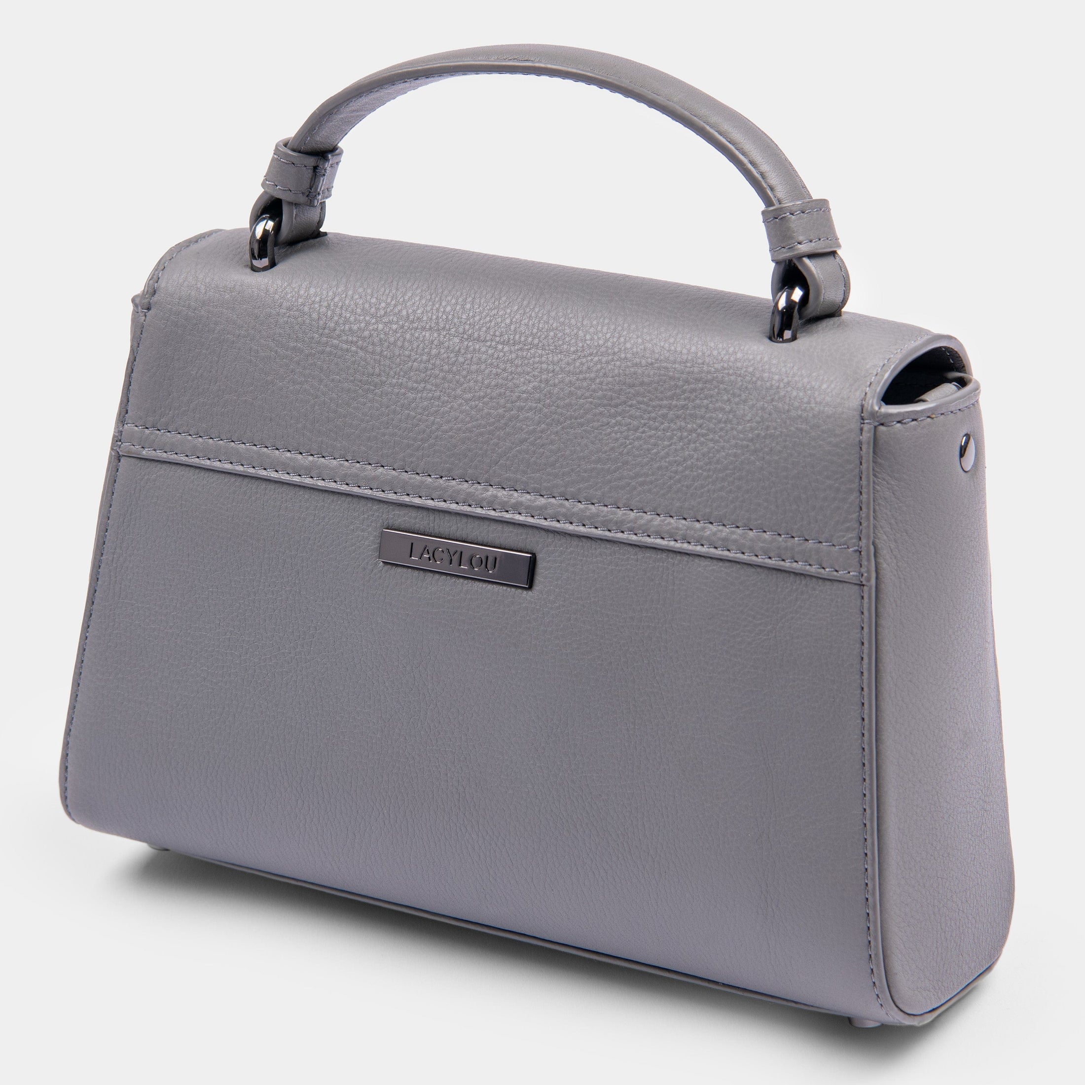 LOULOU (2nd Edition) HANDBAG - DOVE GREY