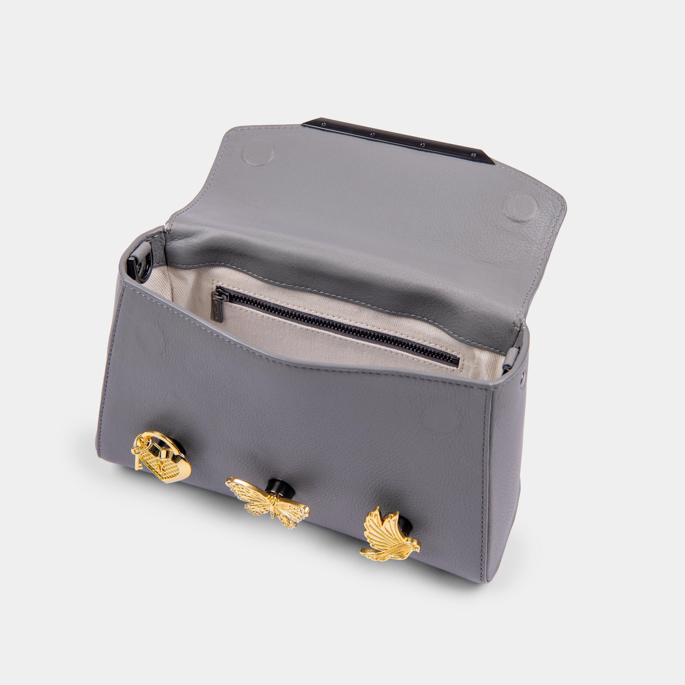 LOULOU (2nd Edition) HANDBAG - DOVE GREY