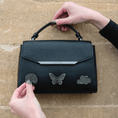 Load image into Gallery viewer, LOULOU (2nd Edition) HANDBAG - MIDNIGHT BLACK
