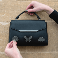 LOULOU (2nd Edition) HANDBAG - MIDNIGHT BLACK